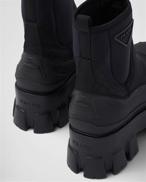 prada re nylon x adidas|Prada monolith re nylon boots.